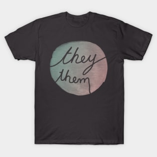 They Pronoun Pride T-Shirt